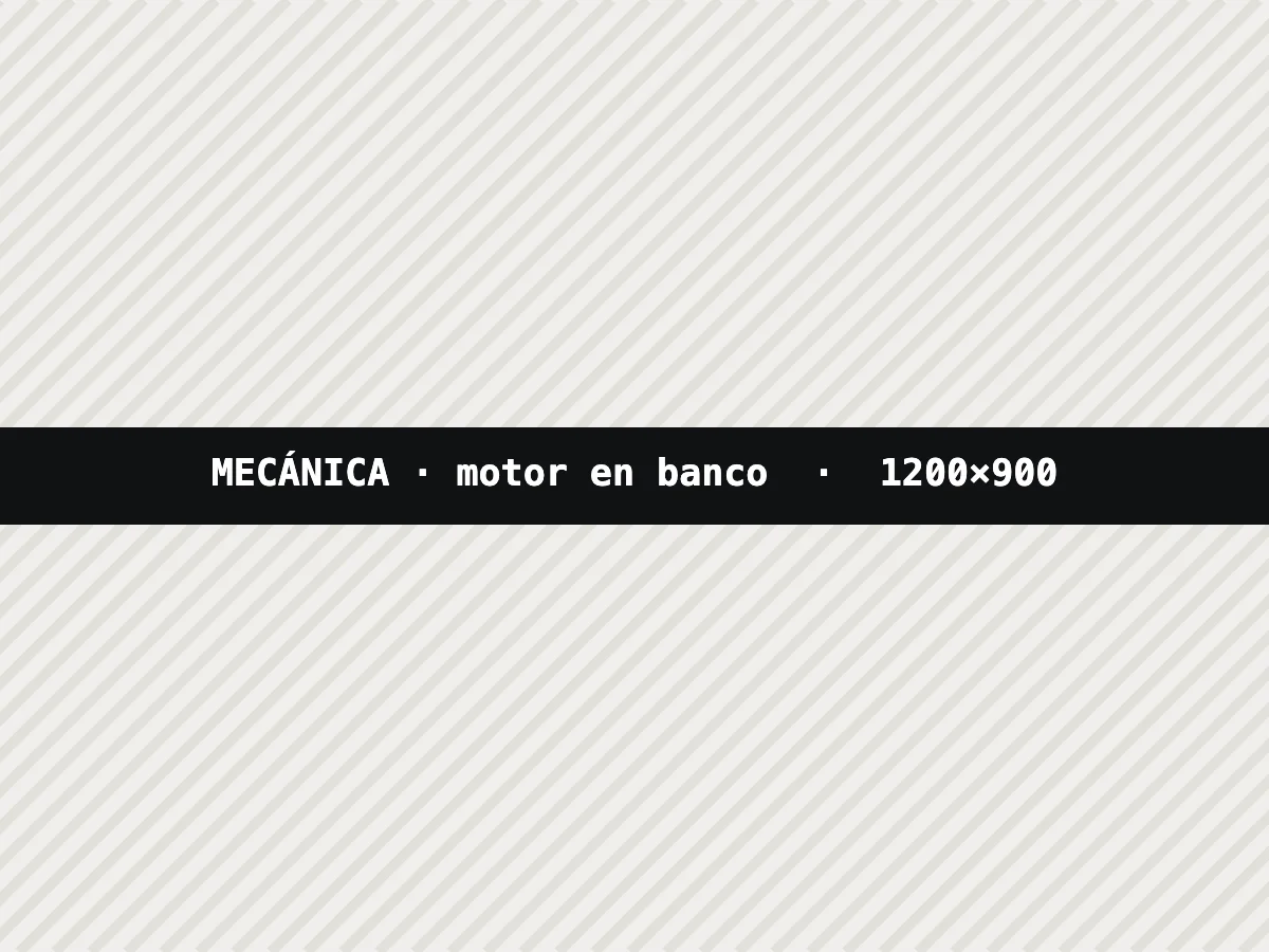 Turbocompresor BMW desmontado para revisión de la geometría variable